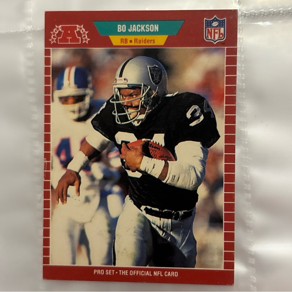 Bo Jackson NFL Trading Card #185